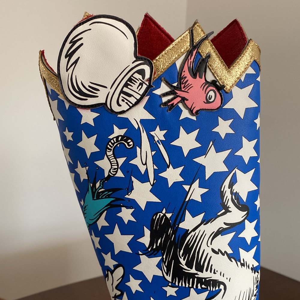 Irregular Choice Dr Seuss Boots Sz 9 - Picture 6 of 17